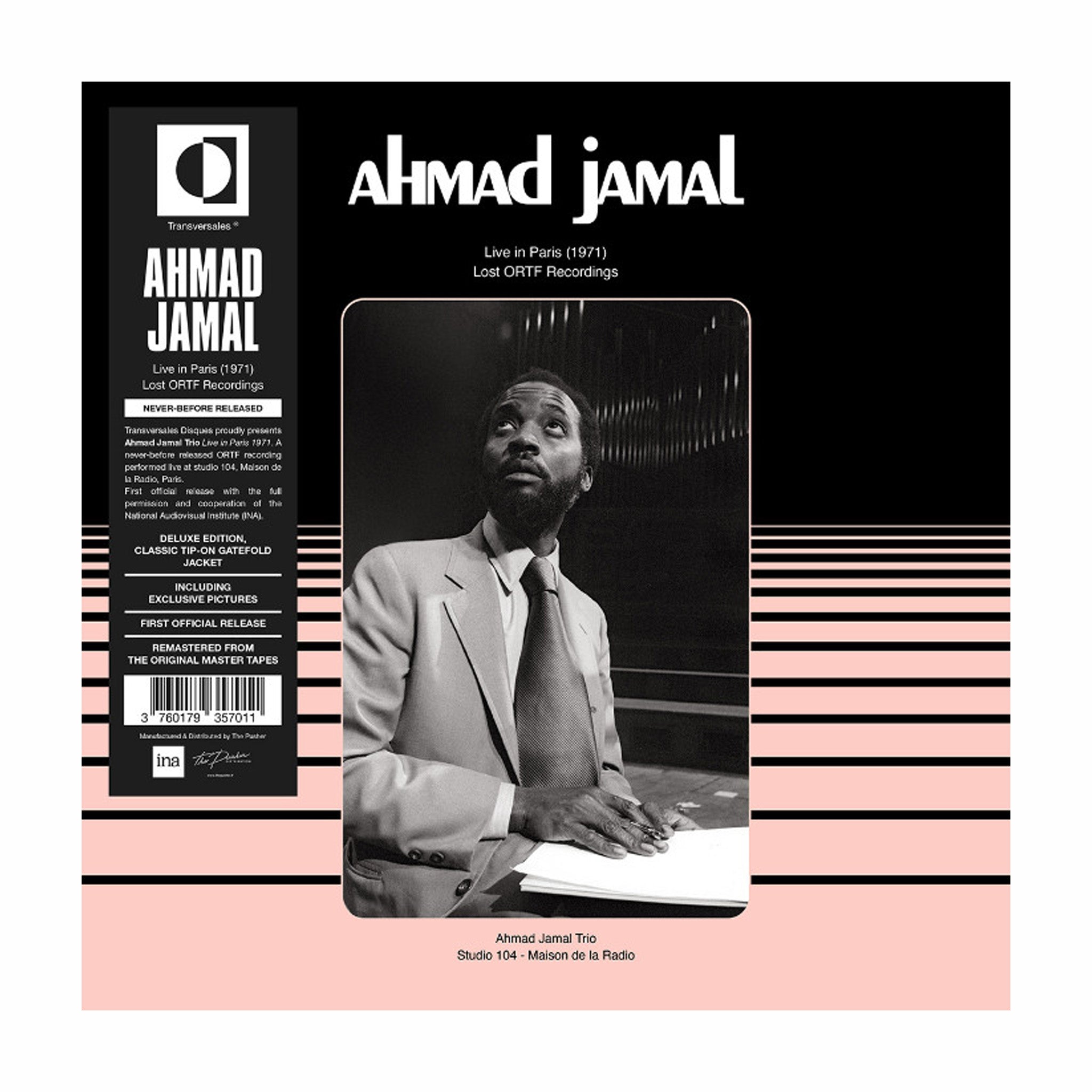 In vinile, Ahmad Jamal "Live in Paris 1971" (Lost ORTF Recordings) LP