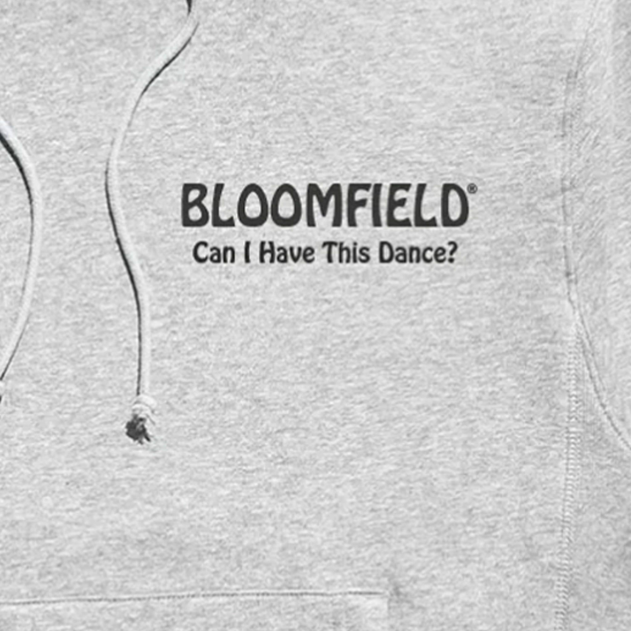Bloomfield.works, Bloomfield.Works - Felpa con cappuccio Have A Dance (grigio)