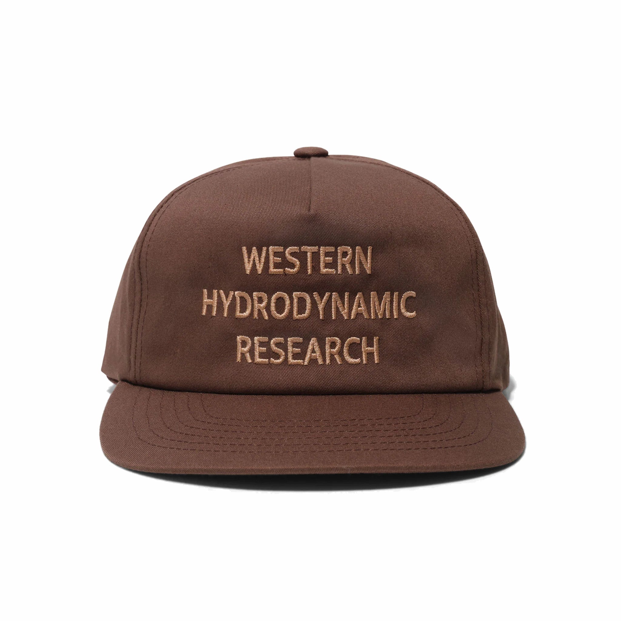 Ricerca idrodinamica occidentale, Cappello promozionale Western Hydrodynamic Research (marrone/oro)