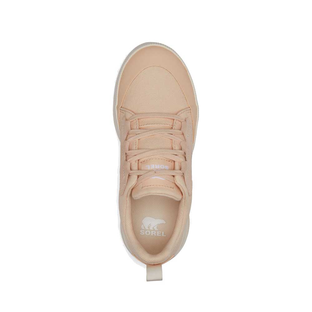 Sorel, Donna Out N About III Low Sneaker Canvas WP - White Peach/Chalk - Regular (B)