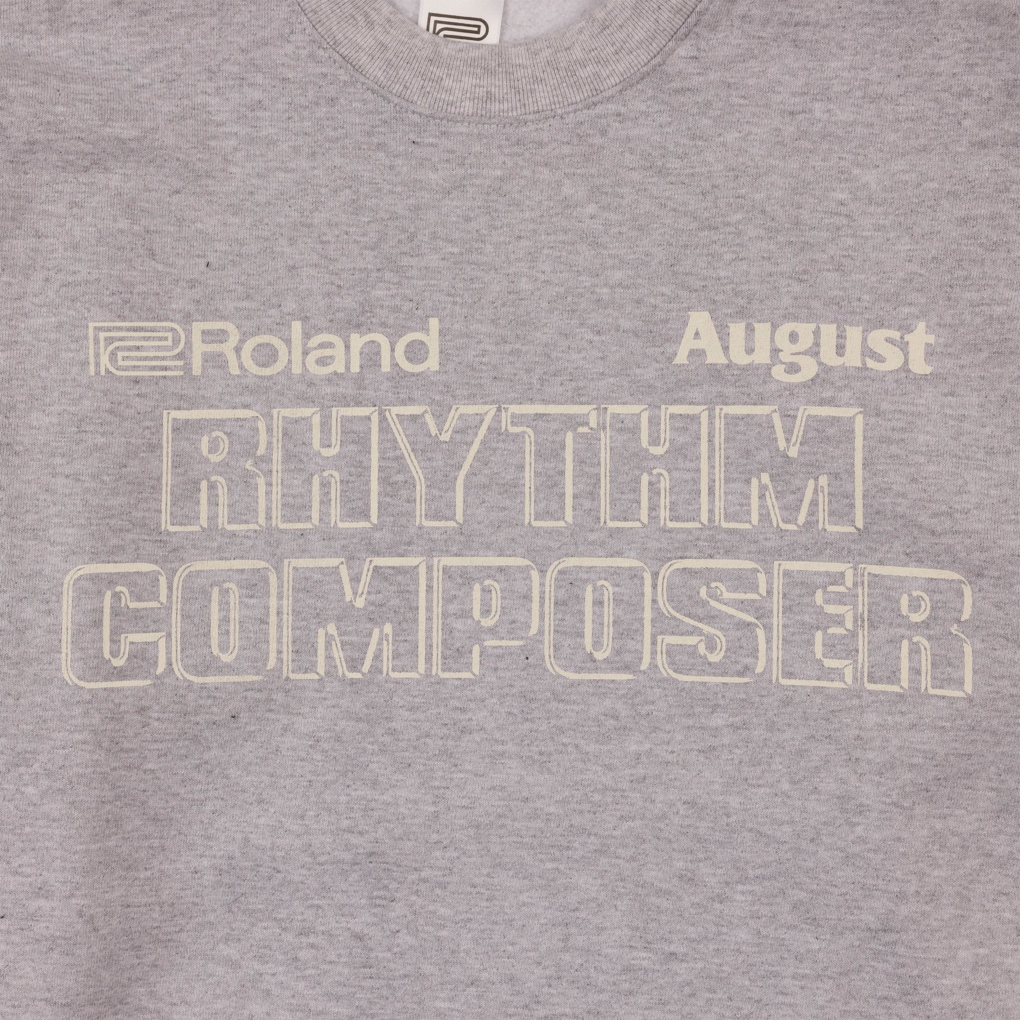 Agosto, Girocollo August x Roland Lifestyle "Rhythm Composer" (Ash)