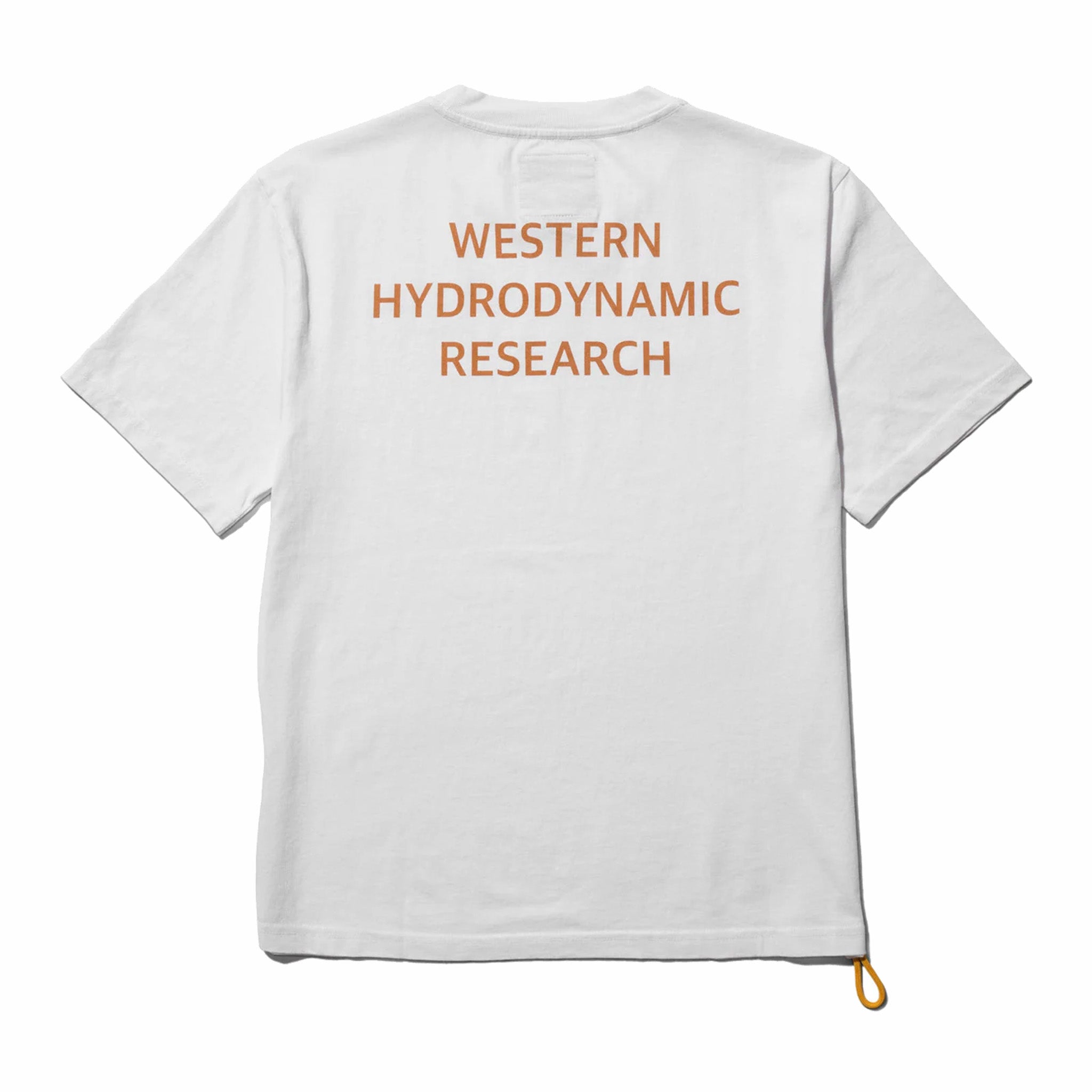 Ricerca idrodinamica occidentale, Maglietta da lavoro per i ricercatori idrodinamici occidentali (bianca)