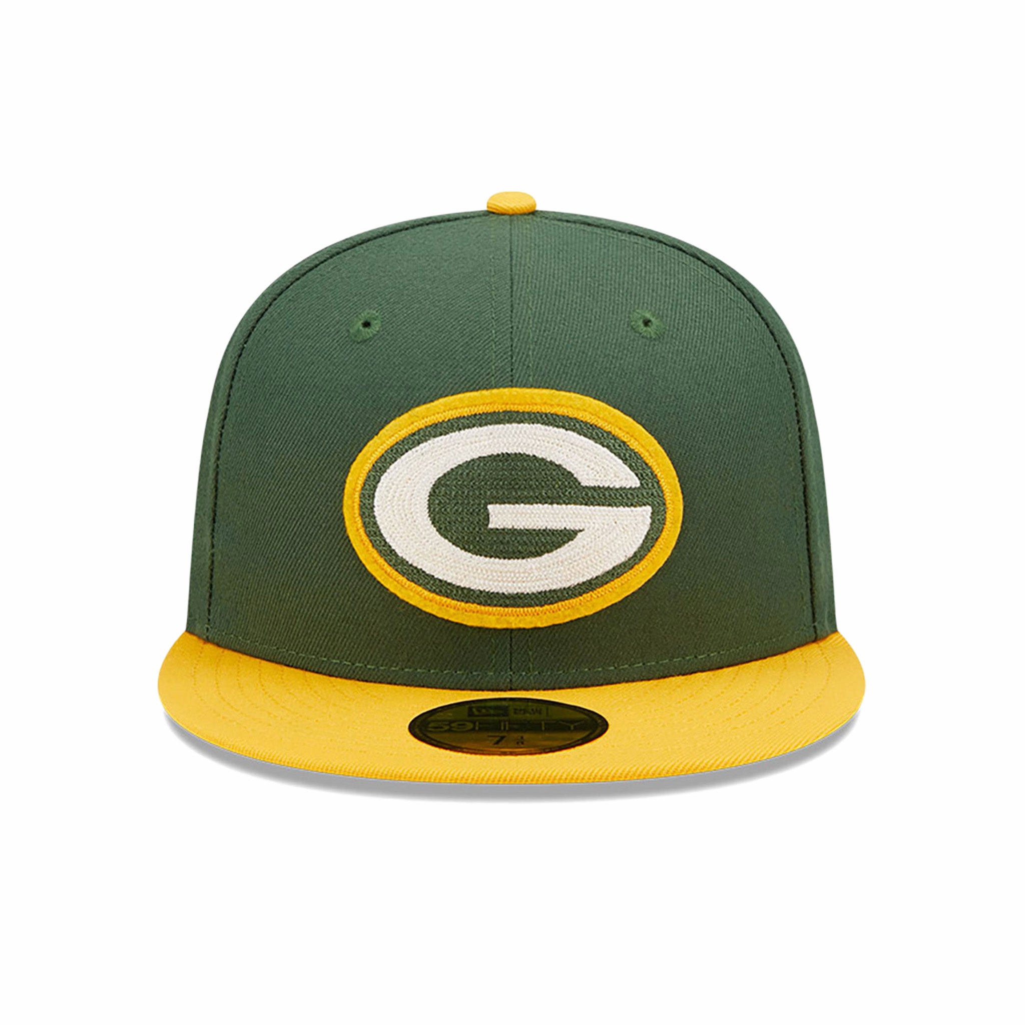 Nuova Era, New Era Green Bay Packers "Letterman" 59FIFTY (verde)