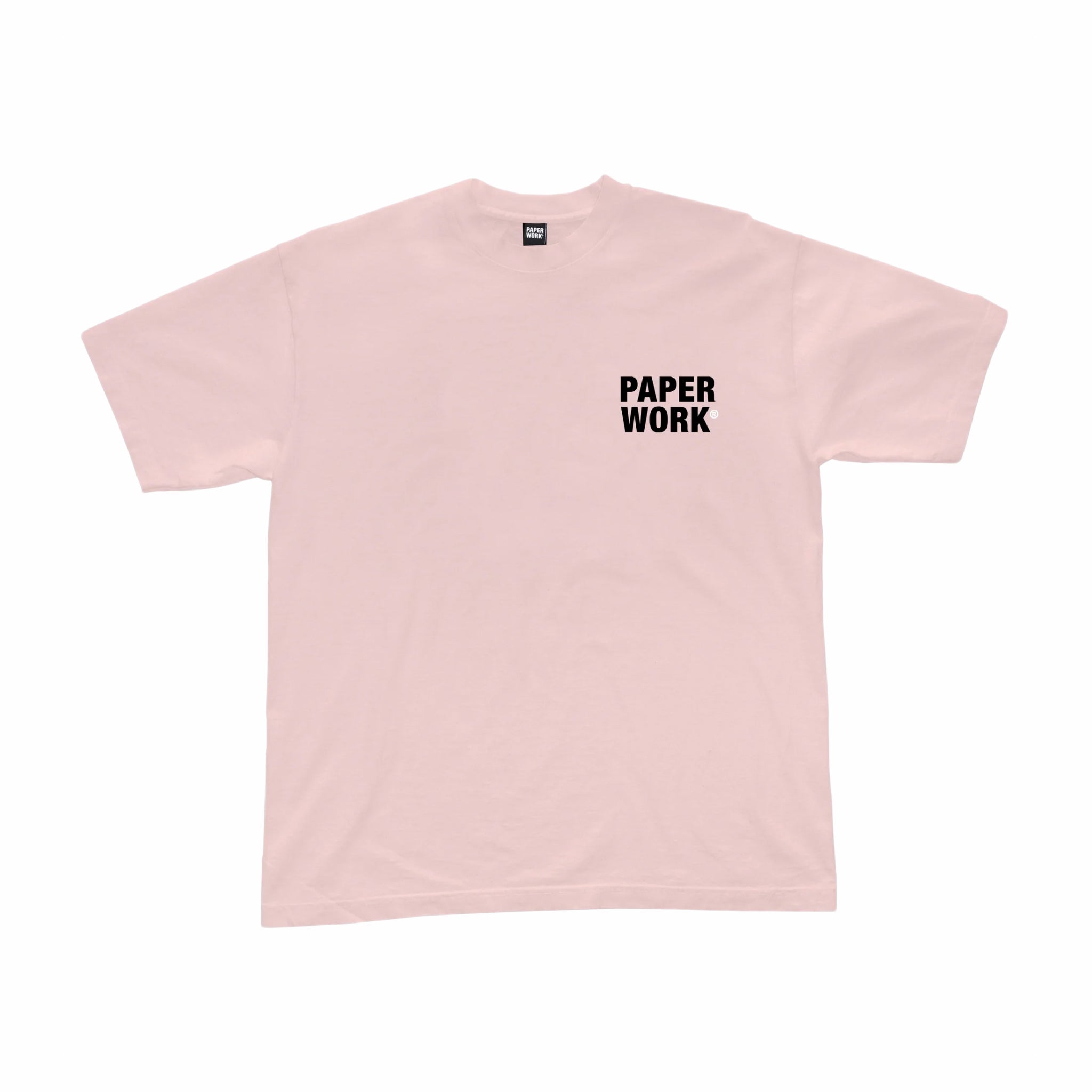 Lavoro cartaceo, T-shirt Paper Work Core P/E (rosa)
