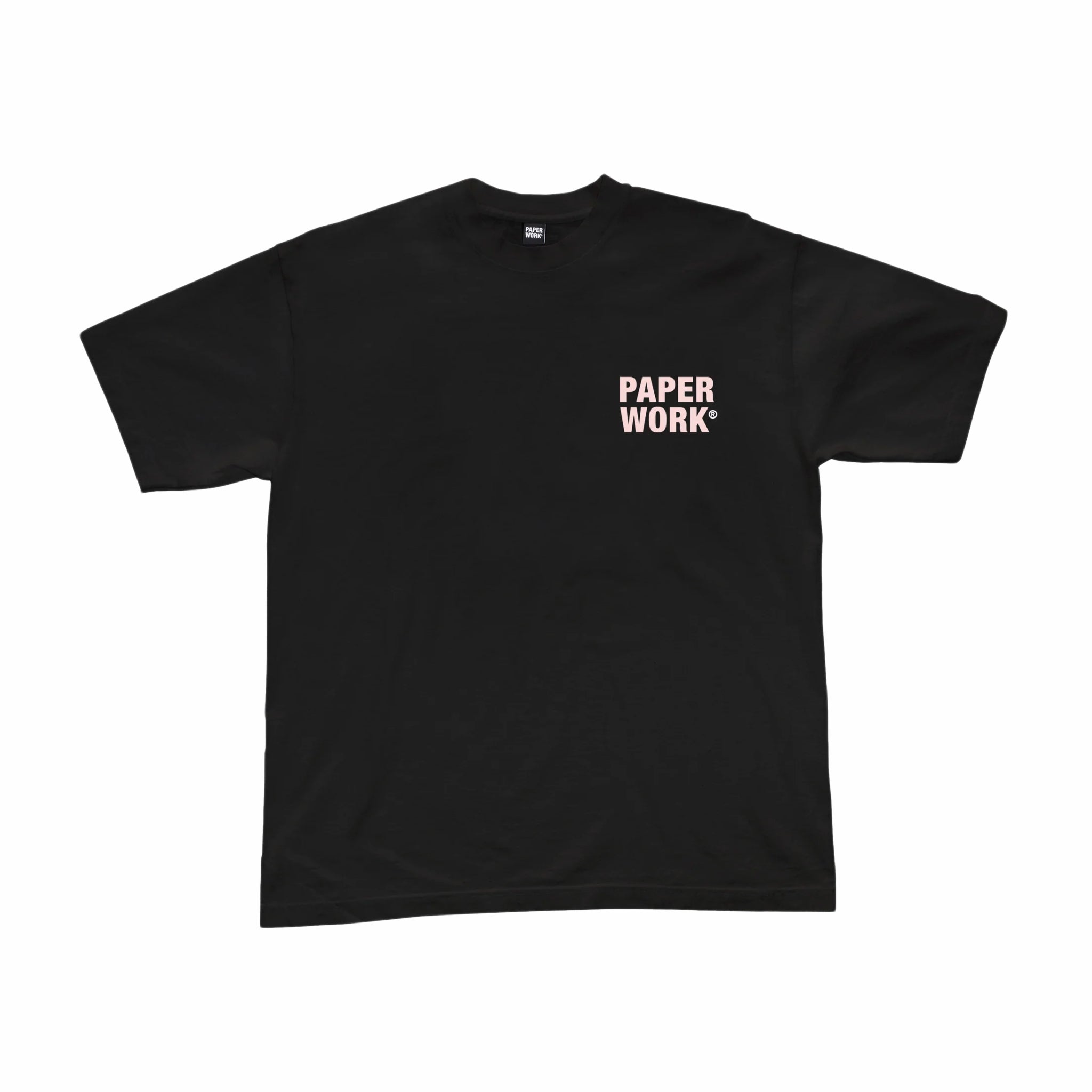 Lavoro cartaceo, T-shirt Paper Work Core S/S (nero)