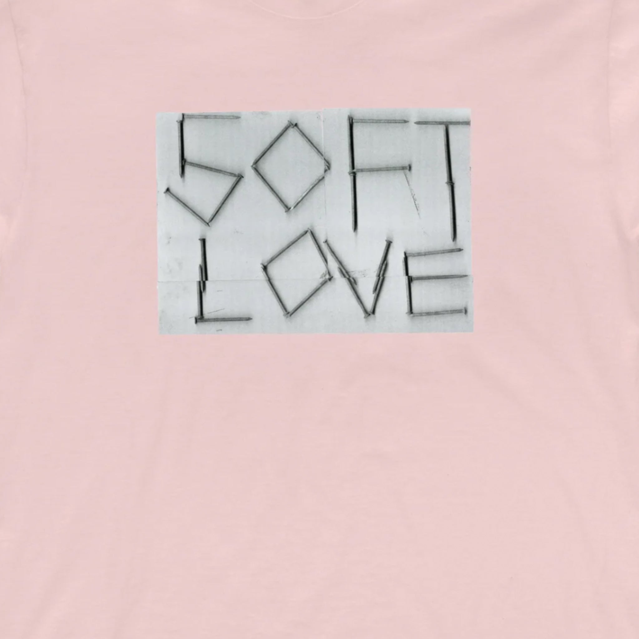 Lavoro cartaceo, T-shirt Paper Work Soft Love P/E (rosa)