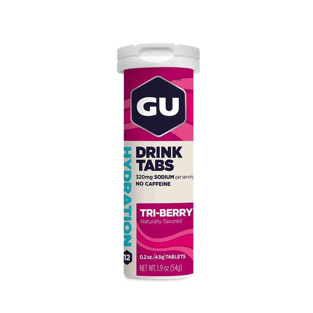 GU, Tri-Berry Drink Tab per l'idratazione